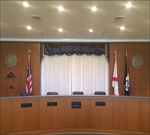 baldwin county commission chambers in bay minette alabama
