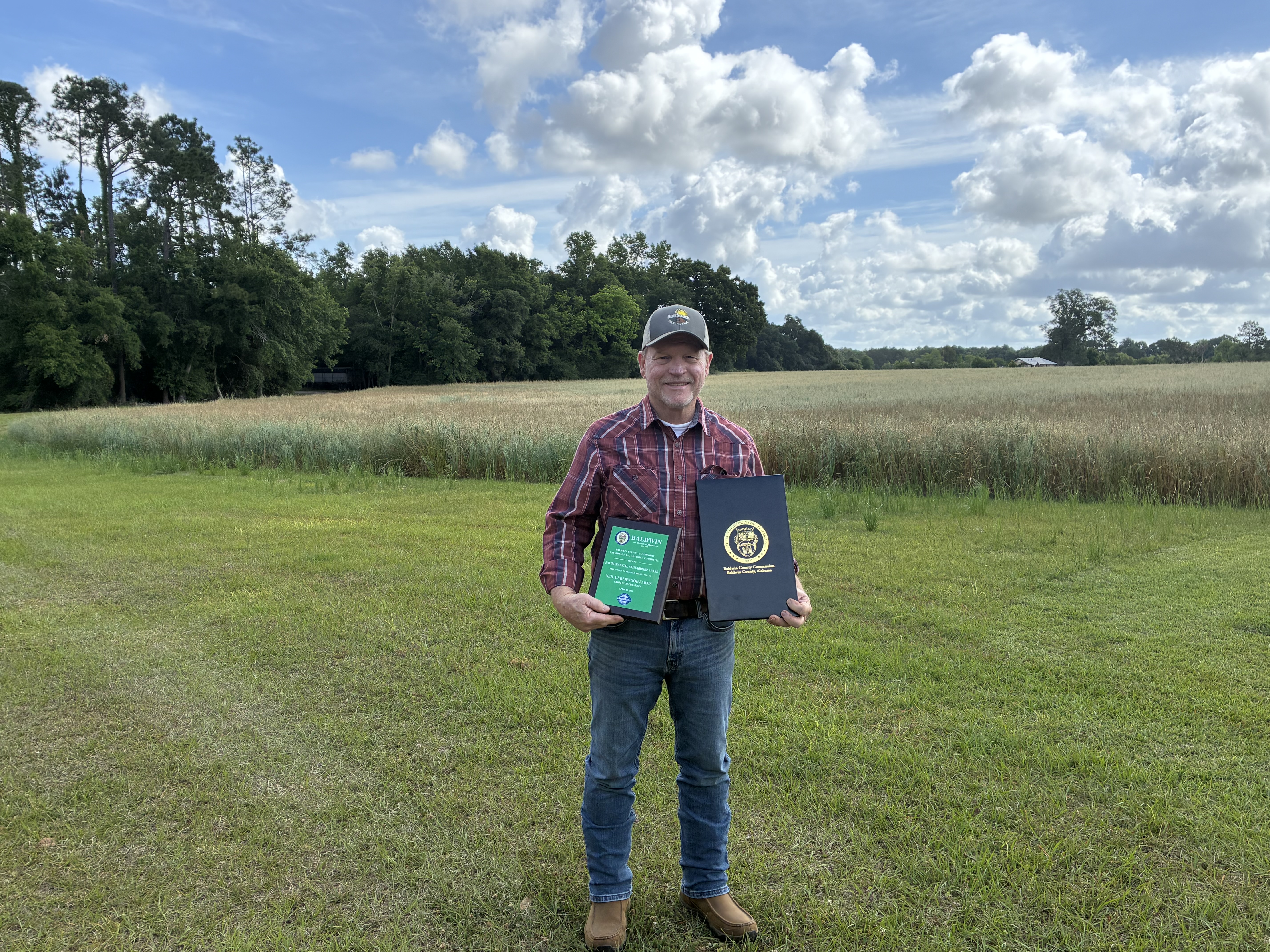 Stewardship award winner