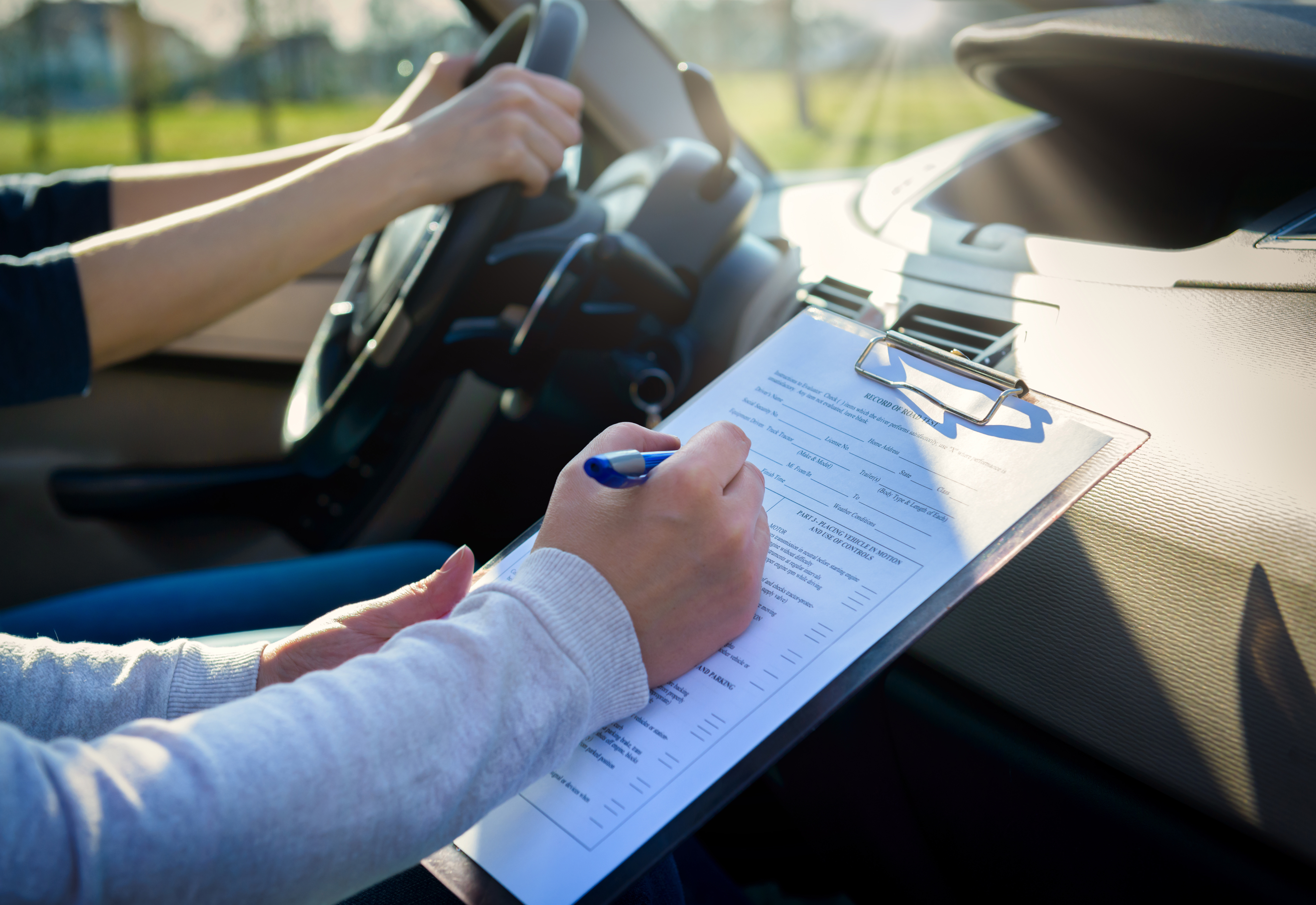 road test information