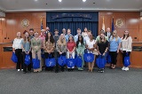 North Baldwin Junior Ambassadors with the Baldwin County Commissioners on September 6, 2022.