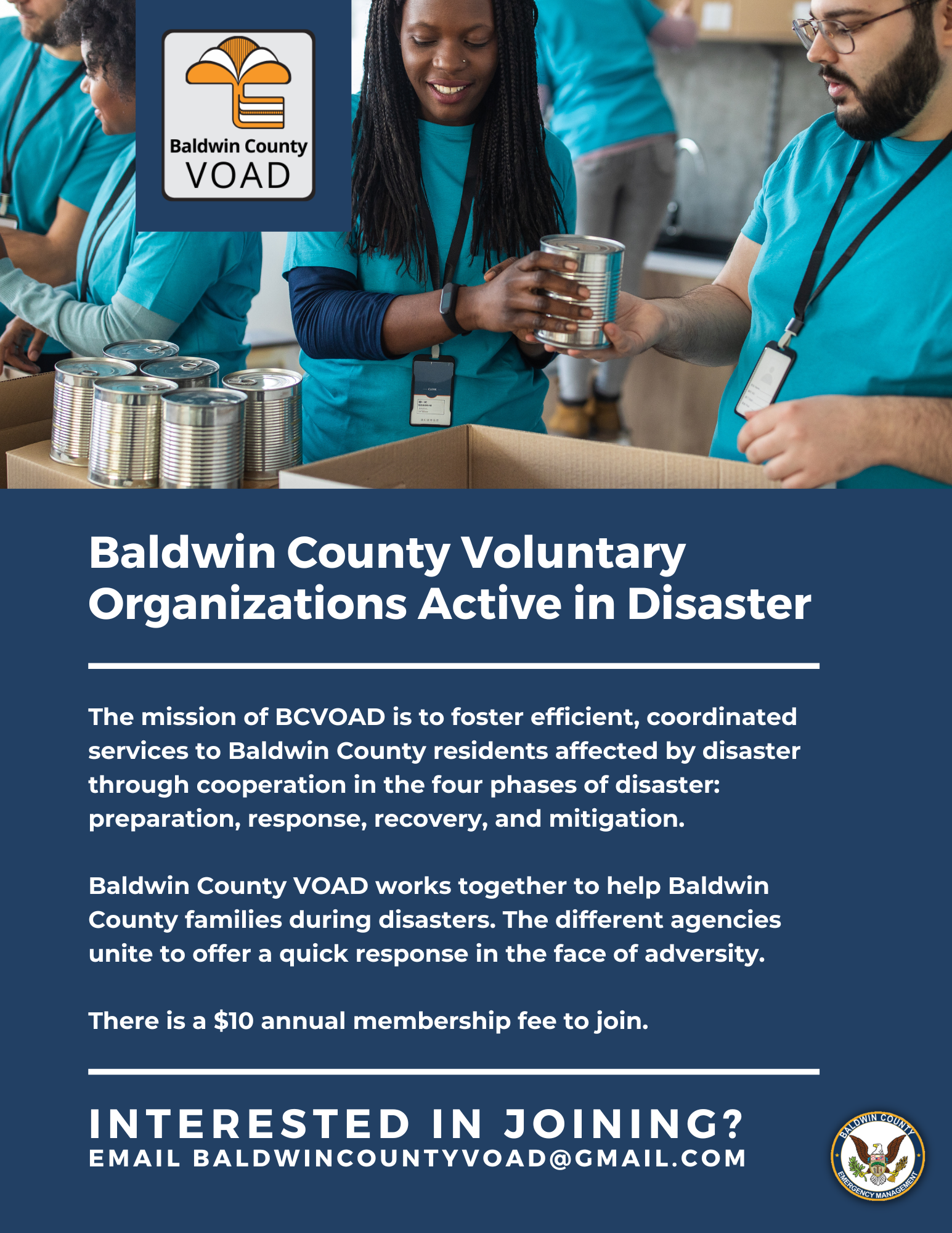 Baldwin County Voluntary Organizations Active in Disaster (V.O.A.D.)