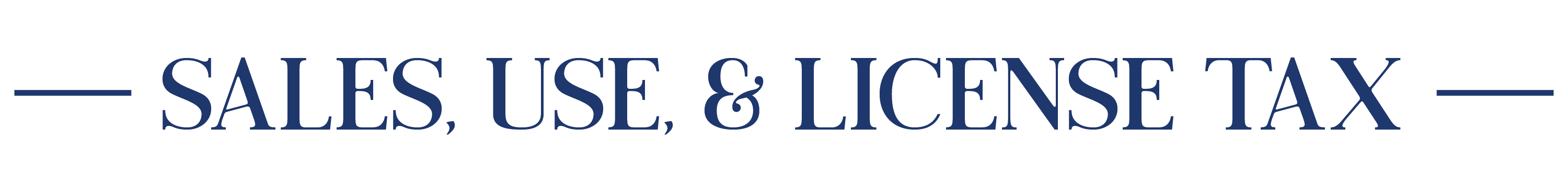 sales and use tax